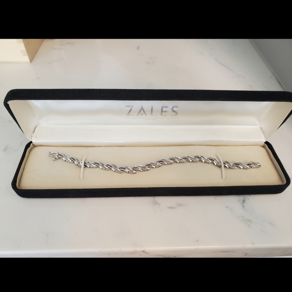 Zales 925 sterling silver bracelet